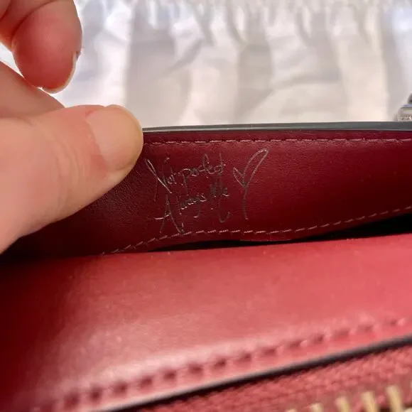 Coach x Selena Gomez Collection Bond Bow Bag Satchel Burgundy handbag purse - Picture 16 of 16